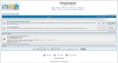Desktop Screenshot of chemicalanarchy.com